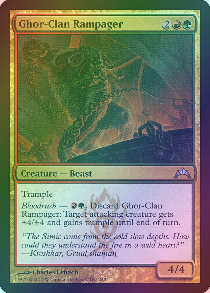 Ghor-Clan Rampager (GTC) (167) / Foil
