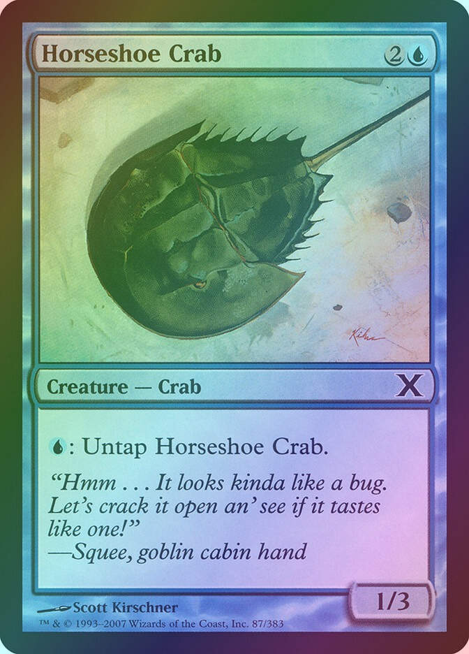 Horseshoe Crab (10E) (87) / Foil