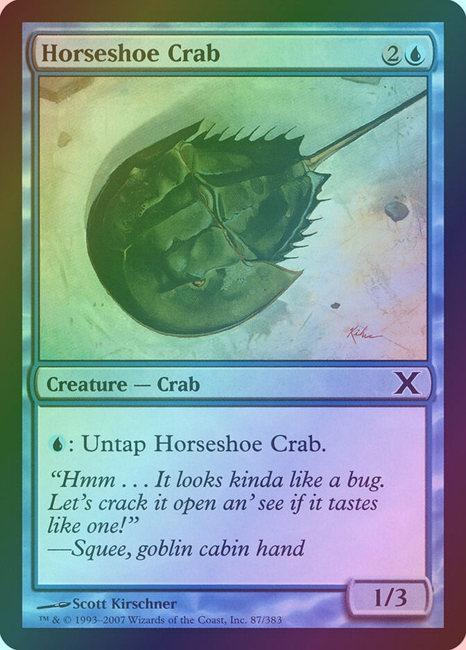 Horseshoe Crab (10E) (87) / Foil