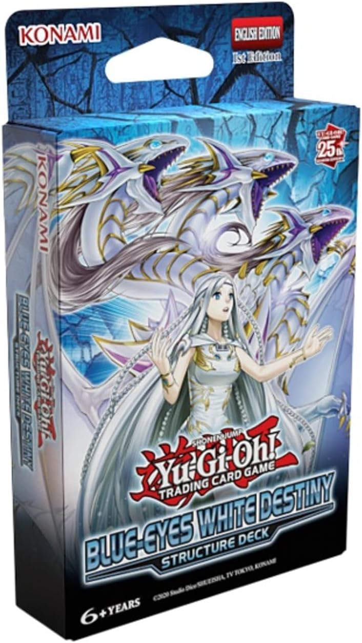 Yugioh Structure Deck Blue-Eyes White Destiny 1st Edition