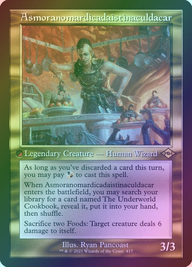 Asmoranomardicadaistinaculdacar (MH2) (417) / Foil