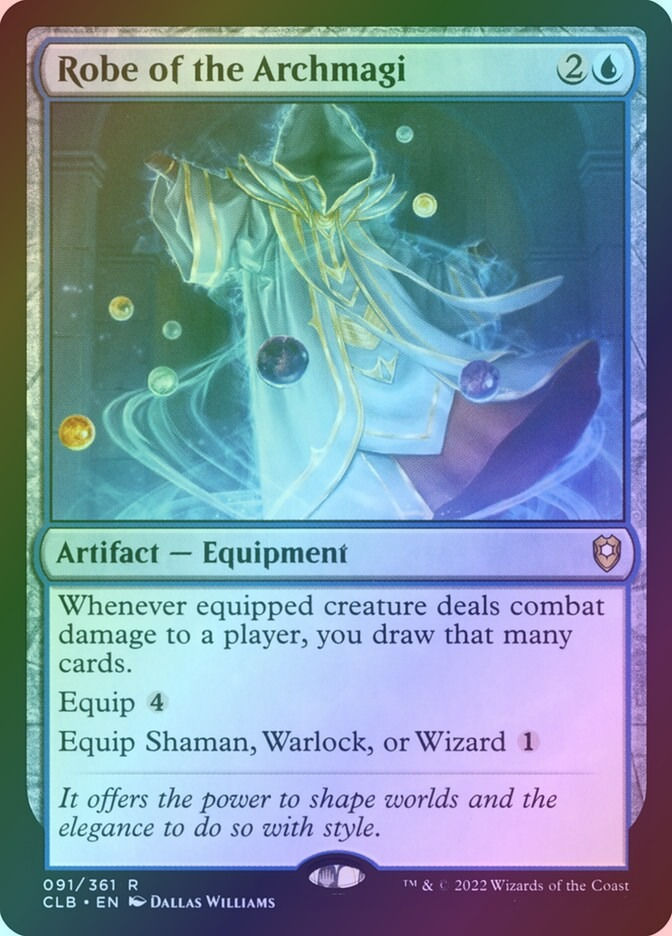 Robe of the Archmagi (CLB) (91) / Foil