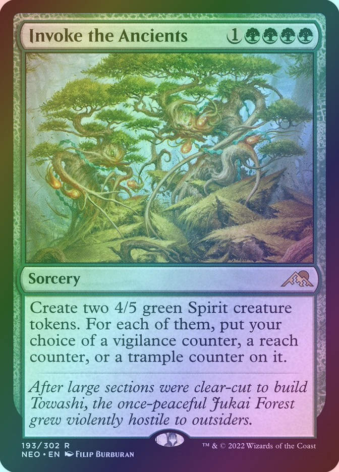 Invoke the Ancients (NEO) (193) / Foil
