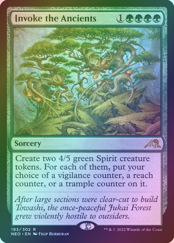 Invoke the Ancients (NEO) (193) / Foil