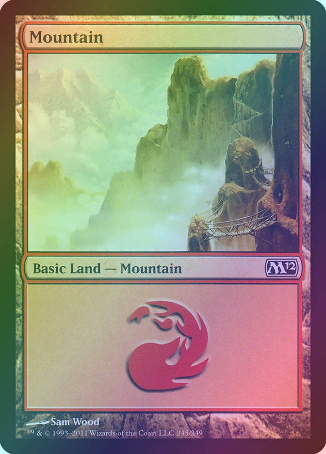 Mountain (M12) (245) / Foil