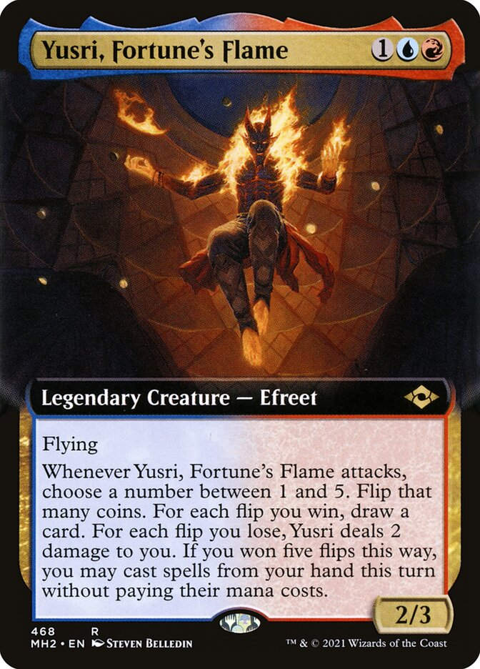 Yusri, Fortune's Flame (MH2) (468) / Extended Art