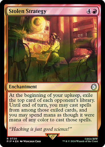Stolen Strategy (pip) (720) / Surge Foil