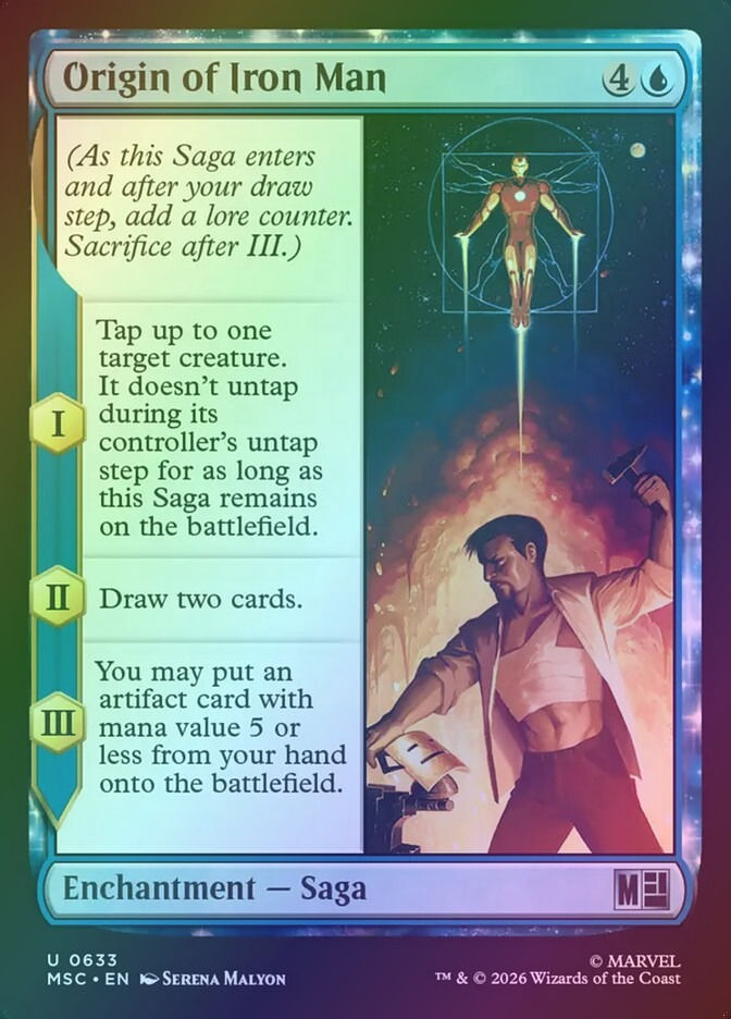 Origin of Iron Man (MSC) (633) / Foil