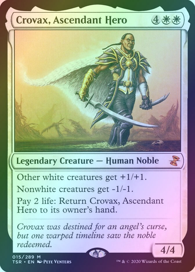 Crovax, Ascendant Hero (TSR) (15) / Foil