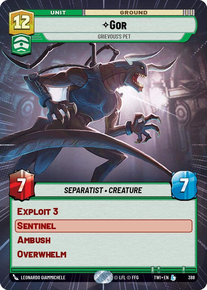Gor - Grievous's Pet (Hyperspace) (TWI) (388) / Foil