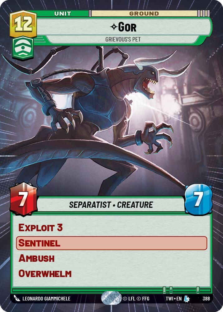 Gor - Grievous's Pet (Hyperspace) (TWI) (388) / Foil