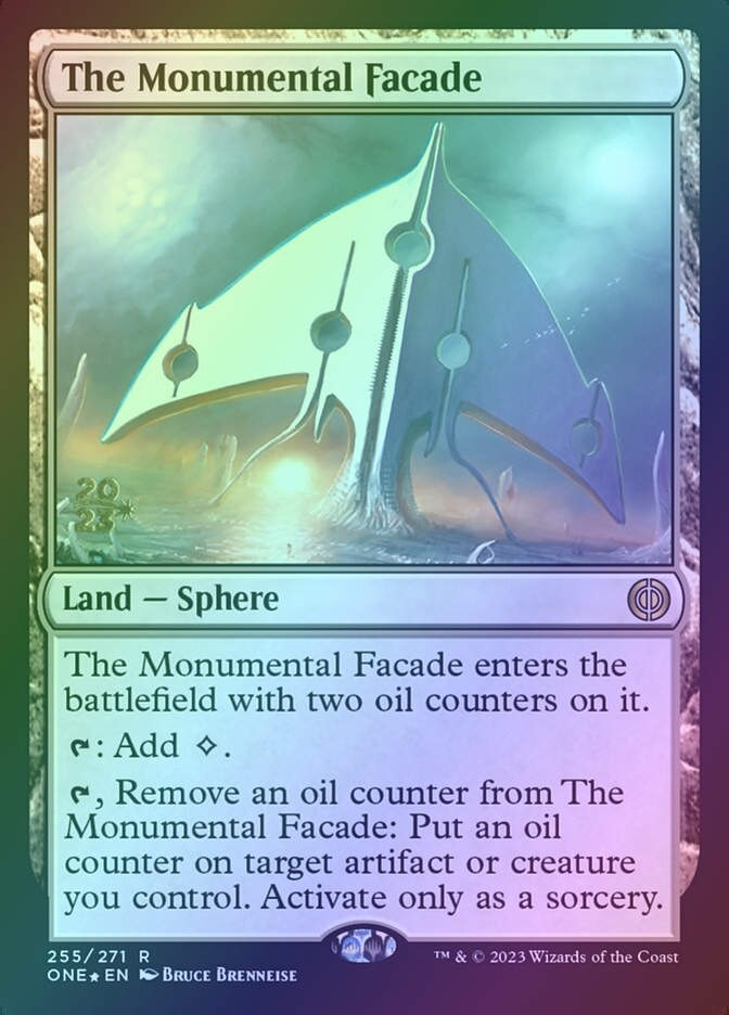 The Monumental Facade (PONE) (255s) / Foil
