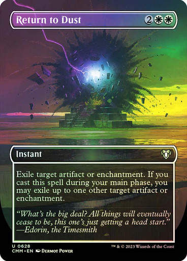Return to Dust (cmm) / Borderless / Foil