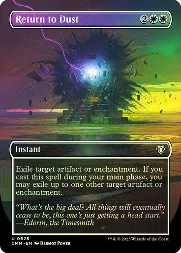 Return to Dust (cmm) / Borderless / Foil