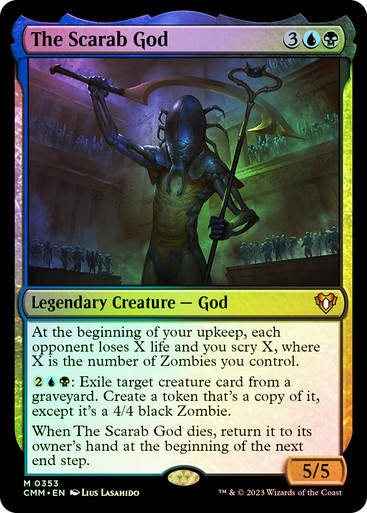 The Scarab God (cmm) / Foil