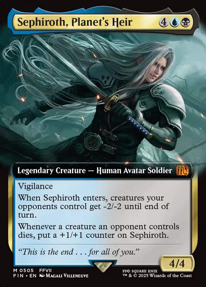 Sephiroth, Planet's Heir (FIN) (505) / Extended Art