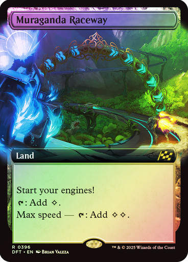 Muraganda Raceway (DFT) (396) / Foil / Extended Art
