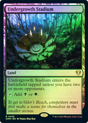 Undergrowth Stadium (cmm) / Foil