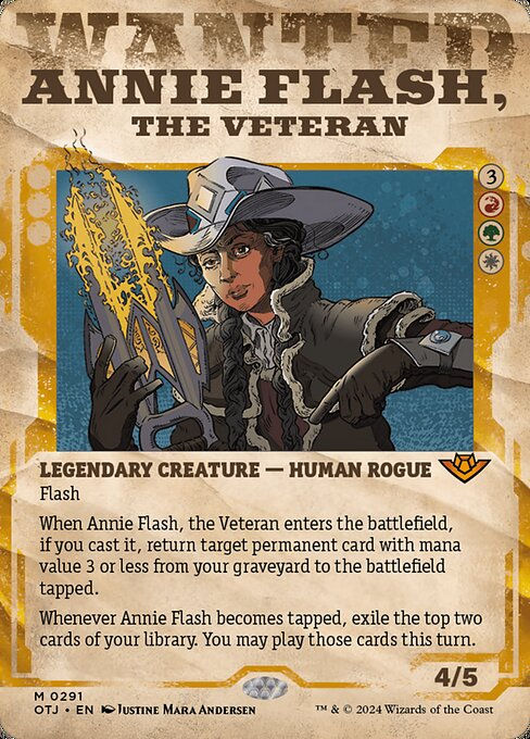 Annie Flash, the Veteran (otj) (291) / Showcase