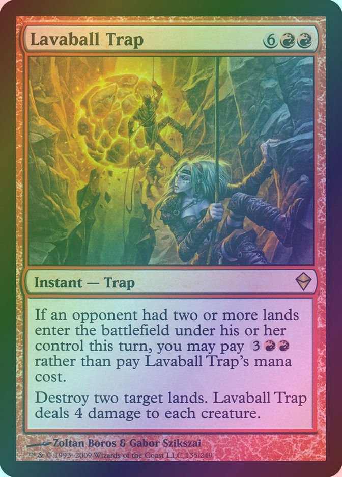 Lavaball Trap (ZEN) (135) / Foil