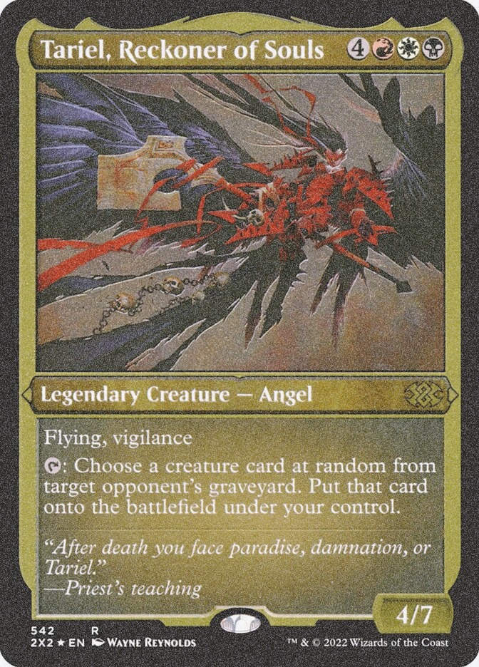 Tariel, Reckoner of Souls (2X2) (542) / Foil Etched