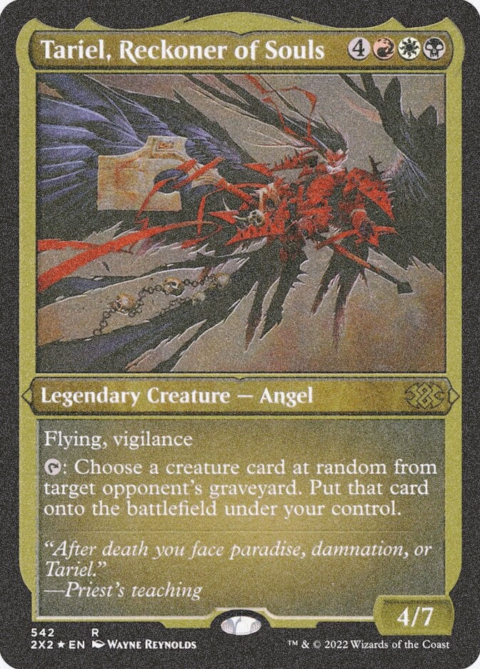 Tariel, Reckoner of Souls (2X2) (542) / Foil Etched