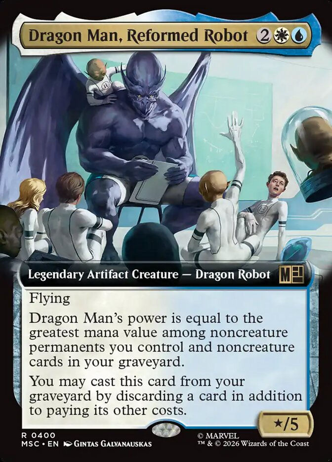 Dragon Man, Reformed Robot (MSC) (400) / Extended Art