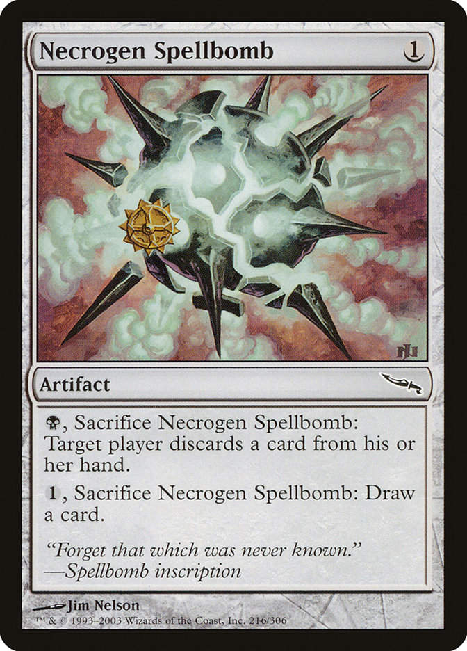 Necrogen Spellbomb (MRD) (216)