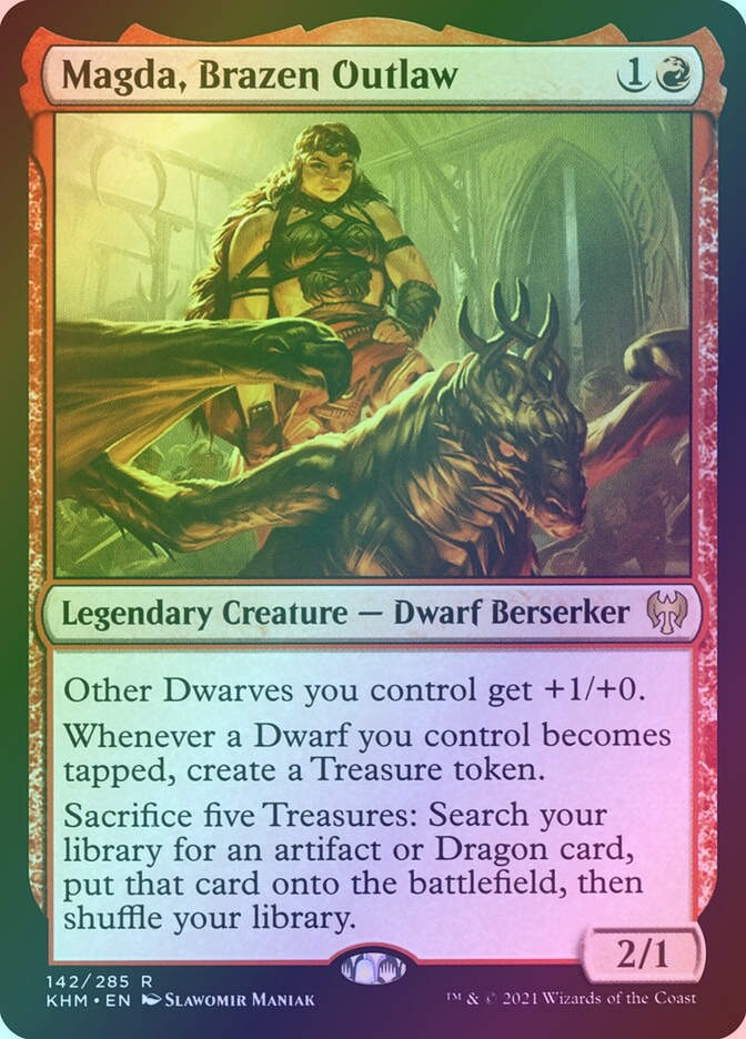 Magda, Brazen Outlaw (KHM) (142) / Foil