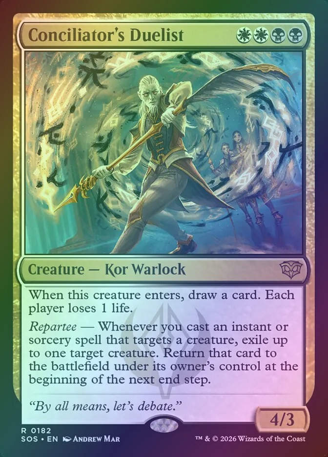 Conciliator's Duelist (SOS) (182) / Foil