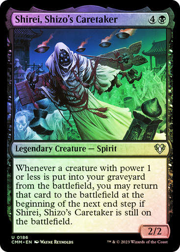 Shirei, Shizo's Caretaker (cmm) / Foil