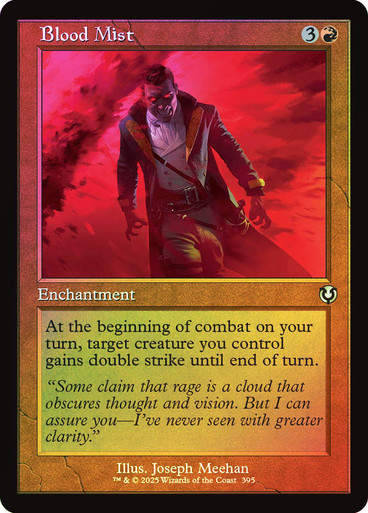 Blood Mist (INR) (395) / Foil Retro