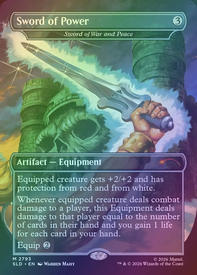 Sword of War and Peace (SLD) (2793) / Borderless / Foil