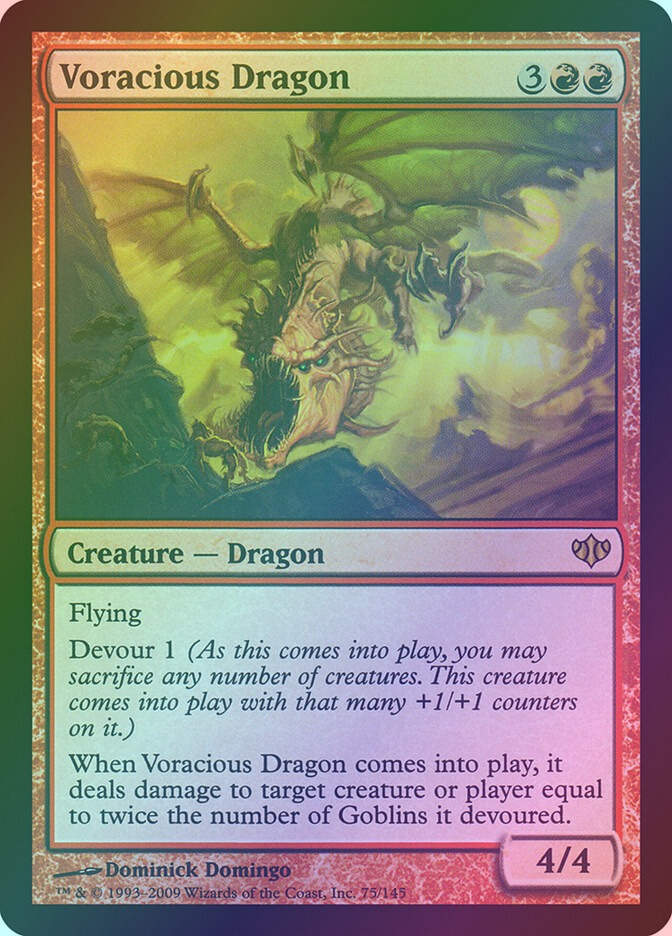 Voracious Dragon (CON) (75) / Foil