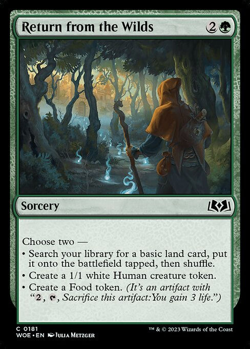 Return from the Wilds (woe)