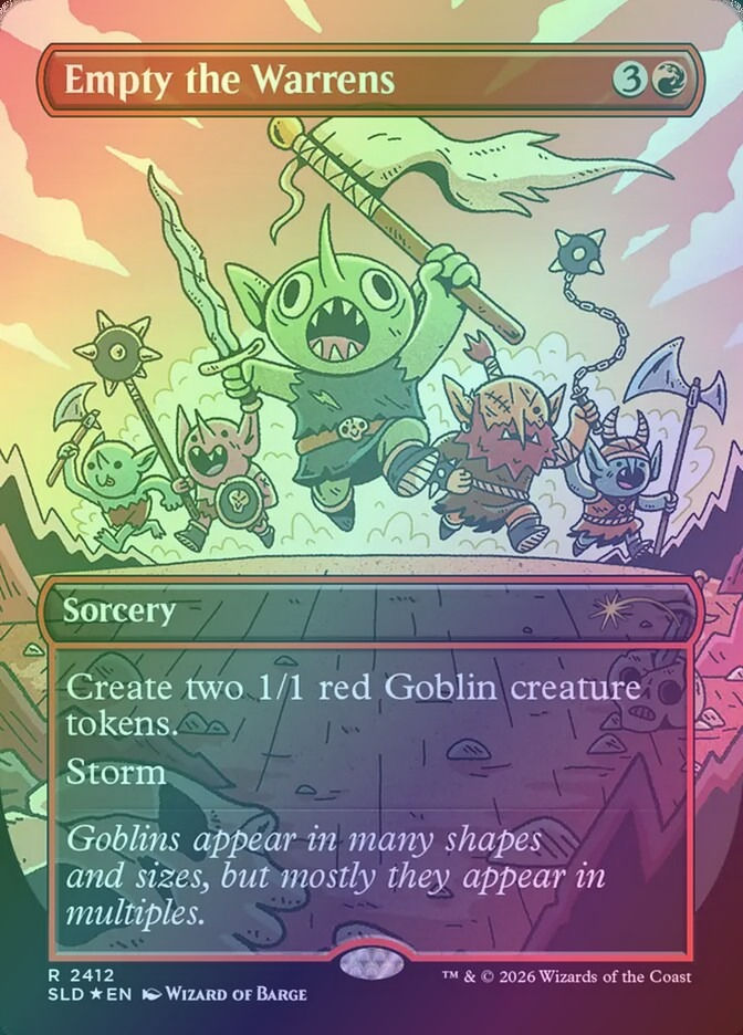 Empty the Warrens (SLD) (2412) / Borderless / Foil