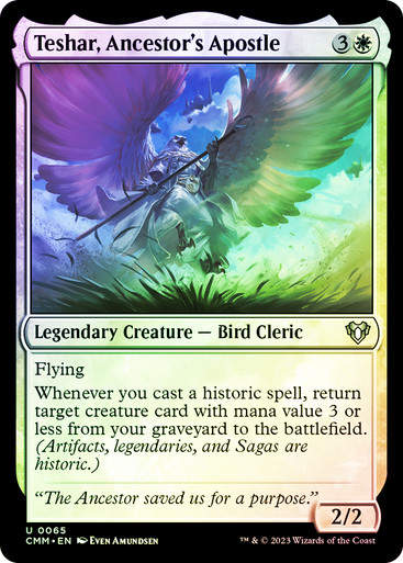 Teshar, Ancestor's Apostle (cmm) / Foil