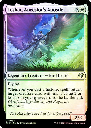 Teshar, Ancestor's Apostle (cmm) / Foil