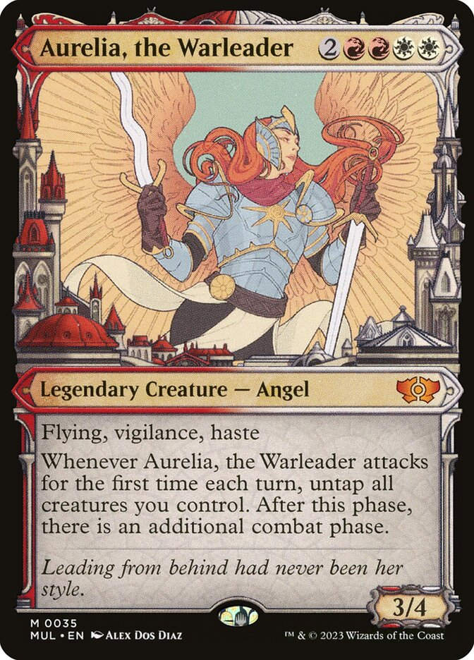 Aurelia, the Warleader (MUL) (35) / Showcase