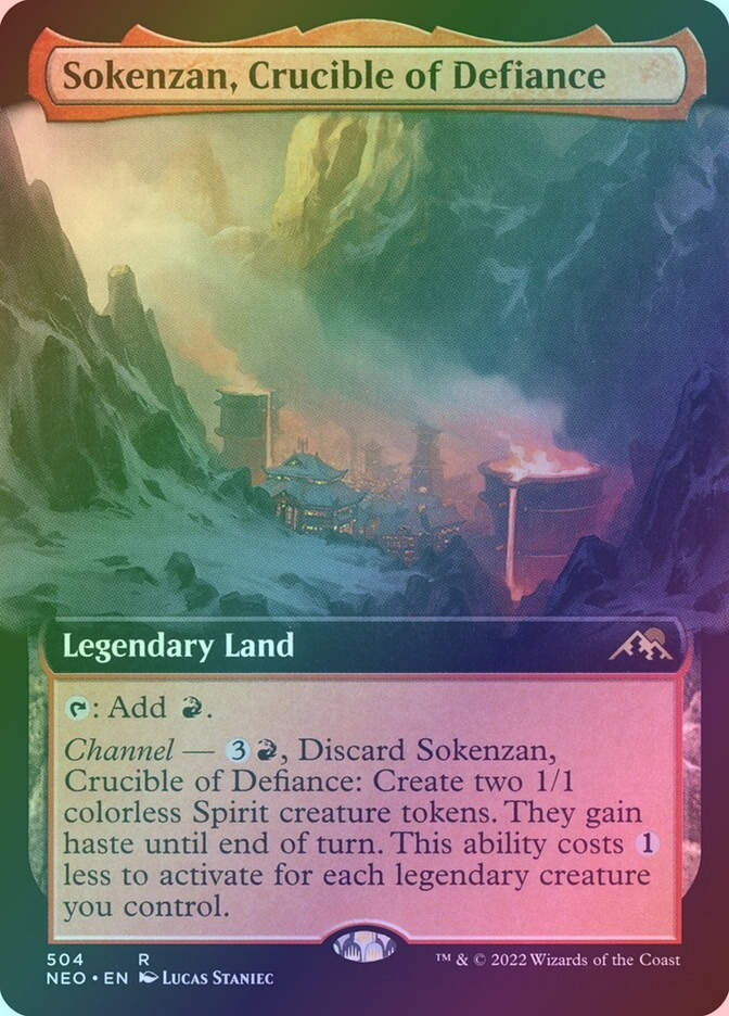 Sokenzan, Crucible of Defiance (NEO) (504) / Extended Art / Foil