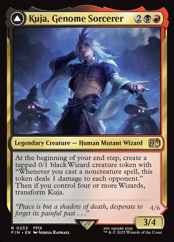 Kuja, Genome Sorcerer // Trance Kuja, Fate Defied (FIN) (232) — cara 1 de 2