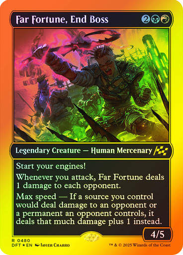 Far Fortune, End Boss (DFT) (480) / First Place Foil