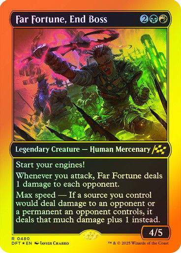 Far Fortune, End Boss (DFT) (480)  / First Place Foil