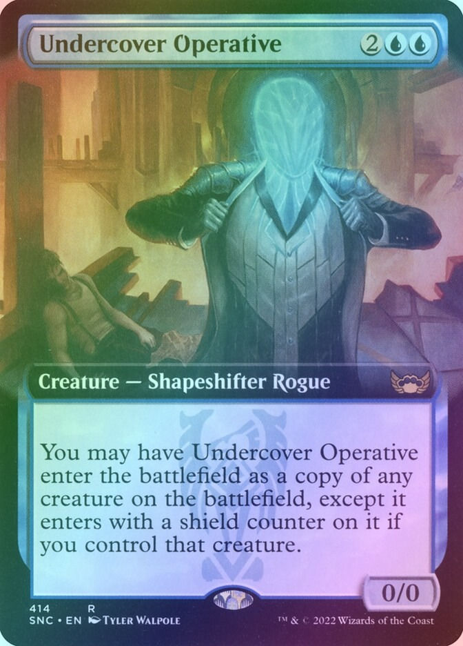 Undercover Operative (SNC) (414) / Extended Art / Foil