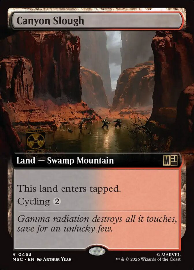 Canyon Slough (MSC) (463) / Extended Art