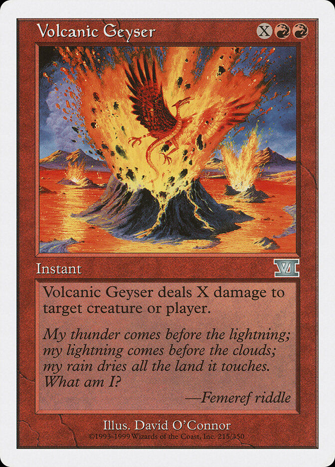 Volcanic Geyser (6ED) (215)