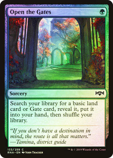 Open the Gates (RNA) (133) / Foil