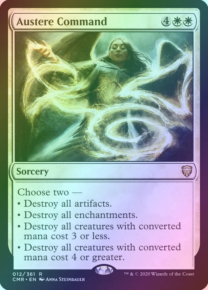 Austere Command (CMR) (12) / Foil