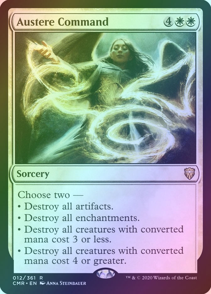 Austere Command (CMR) (12) / Foil