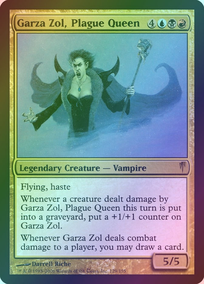 Garza Zol, Plague Queen (CSP) (129) / Foil